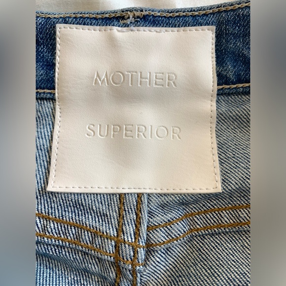 Mother Superior Jeans The Insider Crop Step Fray Holy Melancholy size 26 - Picture 12 of 14